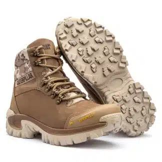 Bota Caterpillar 2064 Creme Nobuck Caterpillar Todos 2