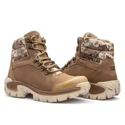 Bota Caterpillar 2064 Creme Nobuck Caterpillar Todos 7