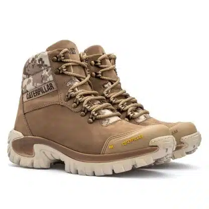 Bota Caterpillar 2064 Creme Nobuck Caterpillar Todos 4