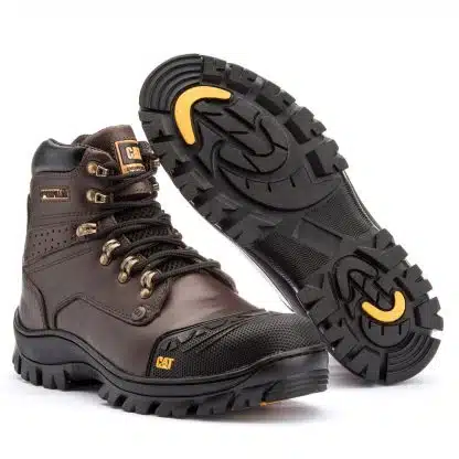 Bota Caterpillar 2190 Café Látego Bico PVC Caterpillar Todos 4