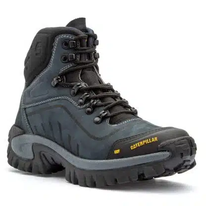 Bota Caterpillar Conquest Azul Nobuck Caterpillar Lançamentos 2