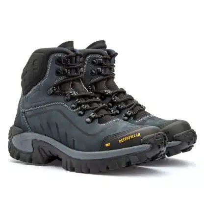 Bota Caterpillar Conquest Azul Nobuck Caterpillar Lançamentos 7