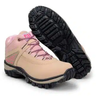 Bota Caterpillar Adventure Feminino Rosa Nude Caterpillar Todos