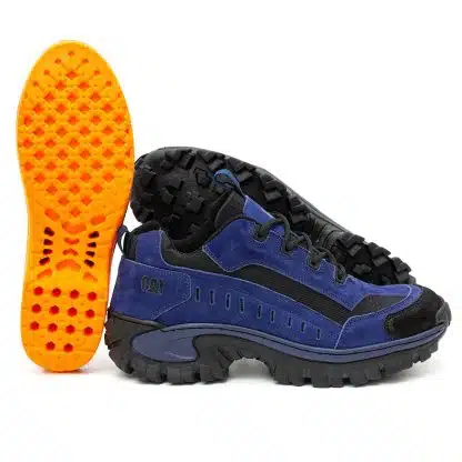 Tênis Caterpillar Intruder Azul Nobuck Caterpillar Masculino 4