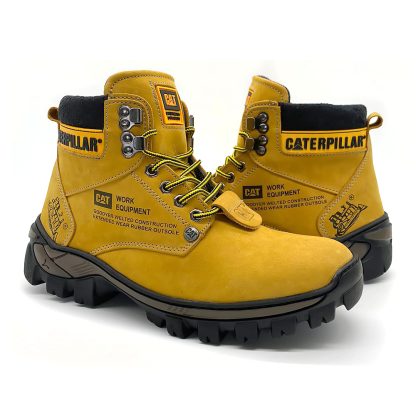 Bota Caterpillar 2115 Mostarda Nobuck Caterpillar Todos 6